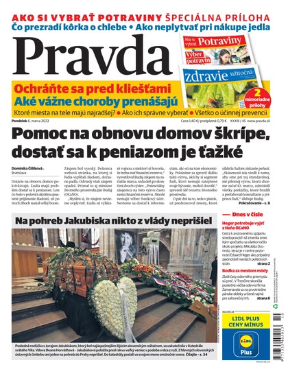 E-magazín Denník Pravda 6. 3. 2023 - OUR MEDIA SR a. s.