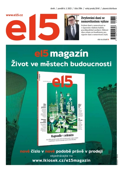 E-magazín E15 - 6.3.2023 - CZECH NEWS CENTER a. s.