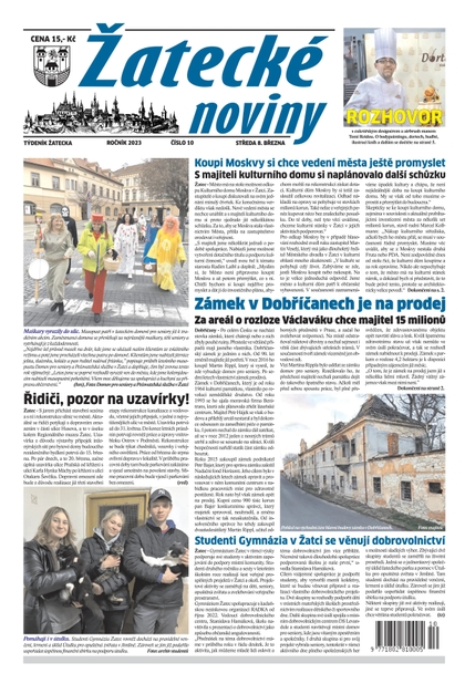 E-magazín Žatecké noviny 10/23 - Ohře Media