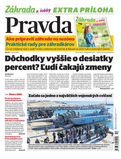 E-magazín Denník Pravda 7. 3. 2023 - OUR MEDIA SR a. s.