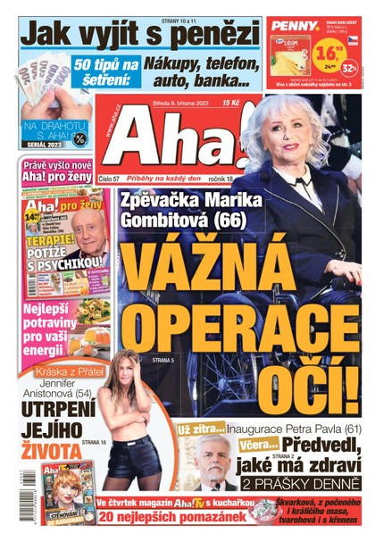 E-magazín AHA! - 8.3.2023 - CZECH NEWS CENTER a. s.