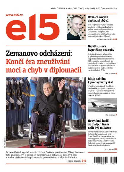 E-magazín E15 - 8.3.2023 - CZECH NEWS CENTER a. s.