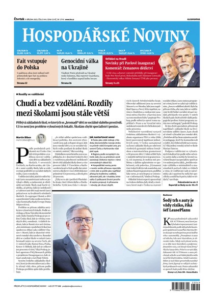 E-magazín HN 049 - 09.03.2023 - Economia, a.s.
