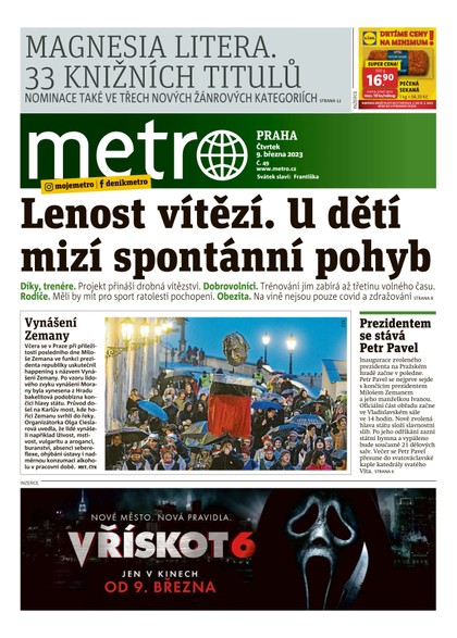 E-magazín METRO - 9.3.2023 - MAFRA, a.s.