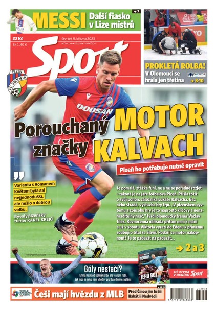 E-magazín Sport - 9.3.2023 - CZECH NEWS CENTER a. s.