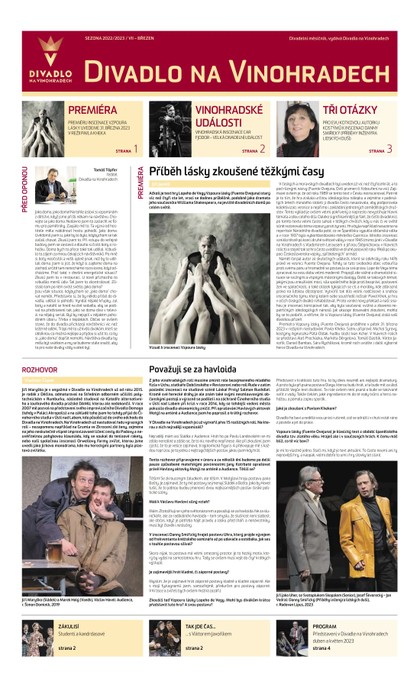 E-magazín HN 049 - 9.3.2023 Divadlo na Vinohradech - Economia, a.s.