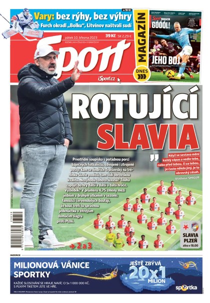 E-magazín Sport - 10.3.2023 - CZECH NEWS CENTER a. s.