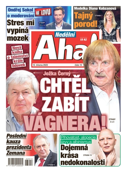 E-magazín Nedělní AHA! - 12.3.2023 - CZECH NEWS CENTER a. s.