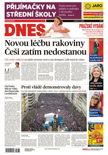 E-magazín MF DNES - 13.3.2023 - MAFRA, a.s.
