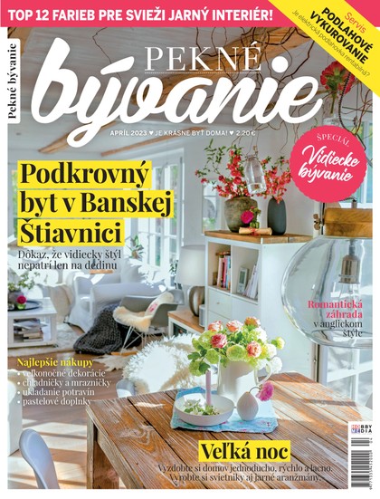 E-magazín Pekné bývanie 2023 04 - Hobby Media