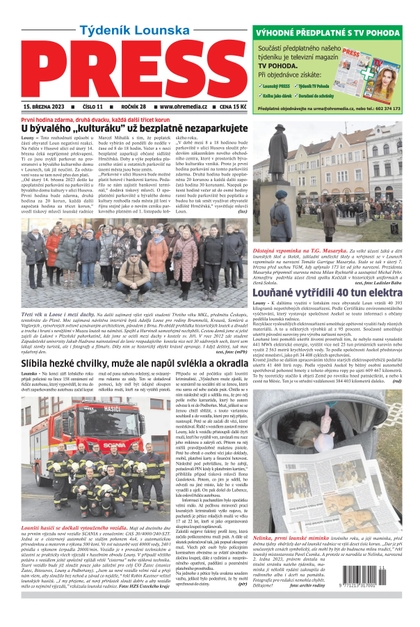 E-magazín Lounský Press 11/23 - Ohře Media