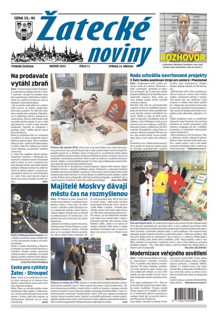 E-magazín Žatecké noviny 11/23 - Ohře Media