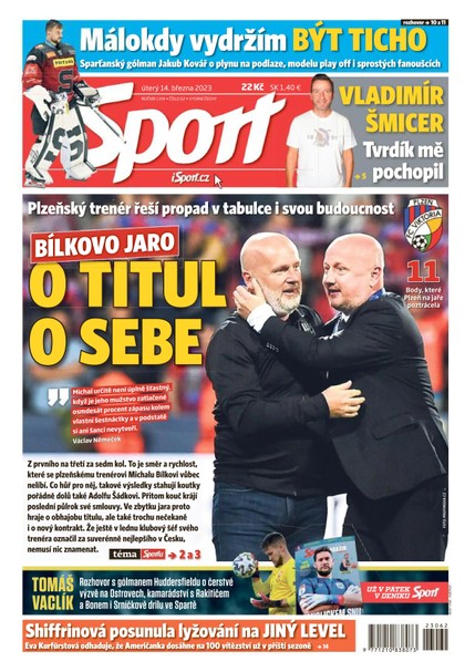 E-magazín Sport - 14.3.2023 - CZECH NEWS CENTER a. s.