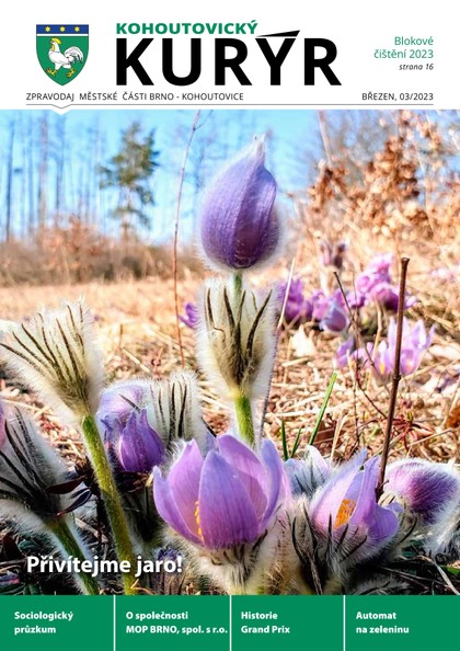 E-magazín Kohoutovický Kurýr 03/2023 - Městská část Brno Kohoutovice