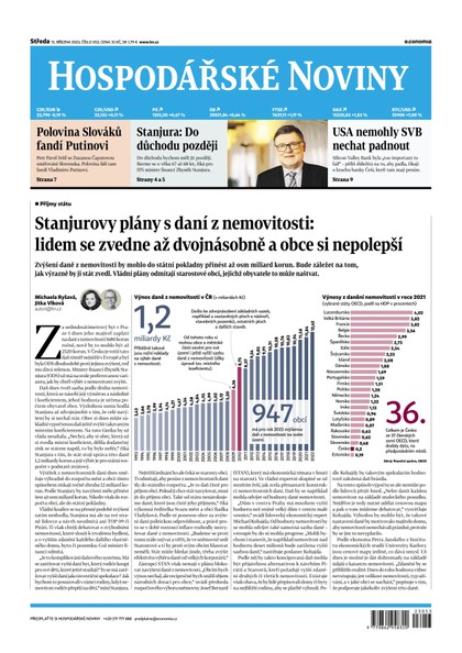 E-magazín HN 053 - 15.03.2023  - Economia, a.s.
