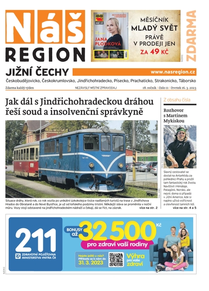 E-magazín Náš Region - Jižní Čechy 11/2023 - A 11 s.r.o.