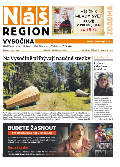 E-magazín Náš Region - Vysočina 11/2023 - A 11 s.r.o.