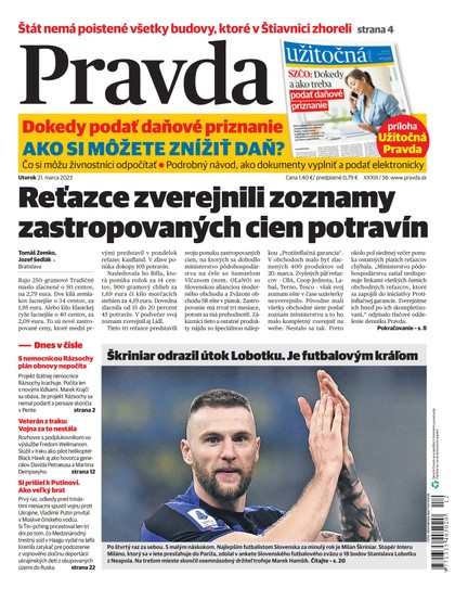 E-magazín Denník Pravda 21. 3. 2023 - OUR MEDIA SR a. s.