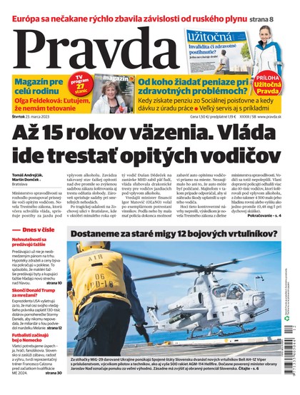 E-magazín Denník Pravda 23. 3. 2023 - OUR MEDIA SR a. s.