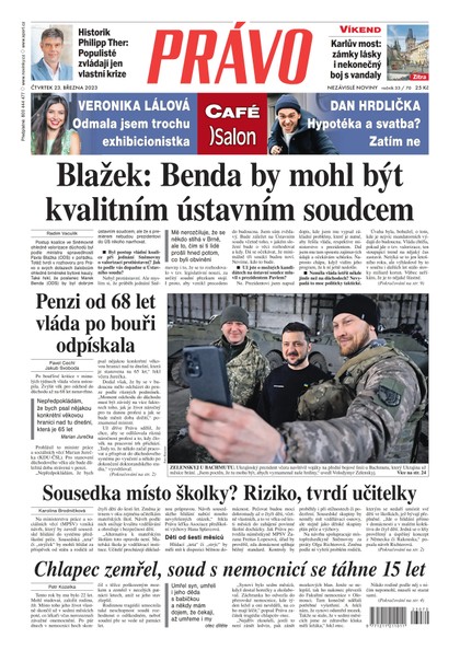 E-magazín Deník Právo - 23.3.2023 - Borgis, a.s.