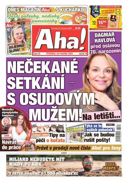 E-magazín AHA! - 23.3.2023 - CZECH NEWS CENTER a. s.