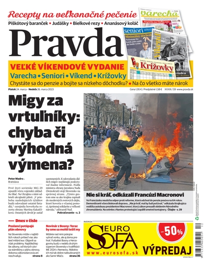 E-magazín Denník Pravda 24. 3. 2023 - OUR MEDIA SR a. s.