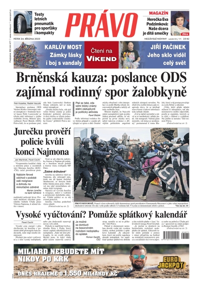 E-magazín Deník Právo - 24.3.2023 - Borgis, a.s.