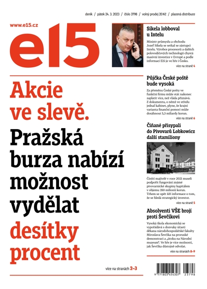 E-magazín E15 - 24.3.2023 - CZECH NEWS CENTER a. s.