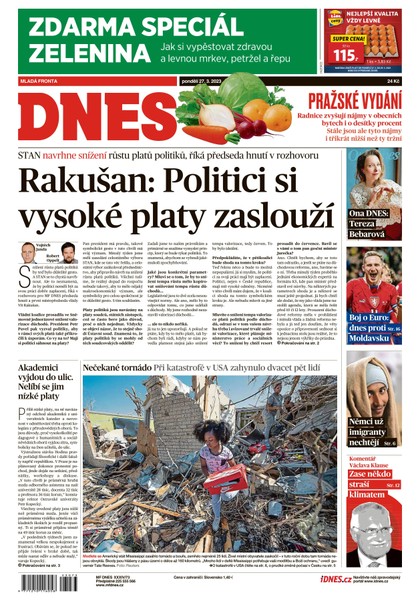 E-magazín MF DNES - 27.3.2023 - MAFRA, a.s.