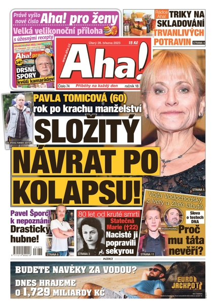 E-magazín AHA! - 28.3.2023 - CZECH NEWS CENTER a. s.