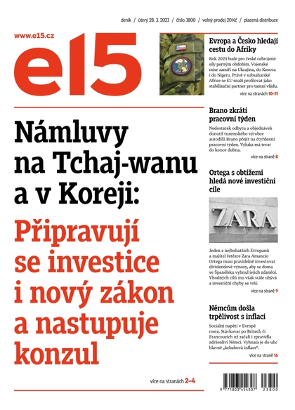 E-magazín E15 - 28.3.2023 - CZECH NEWS CENTER a. s.