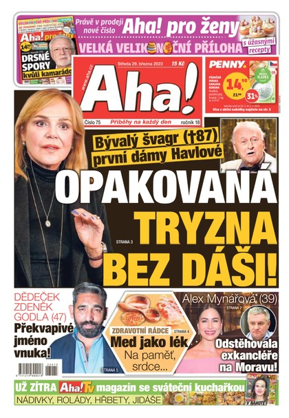 E-magazín AHA! - 29.3.2023 - CZECH NEWS CENTER a. s.