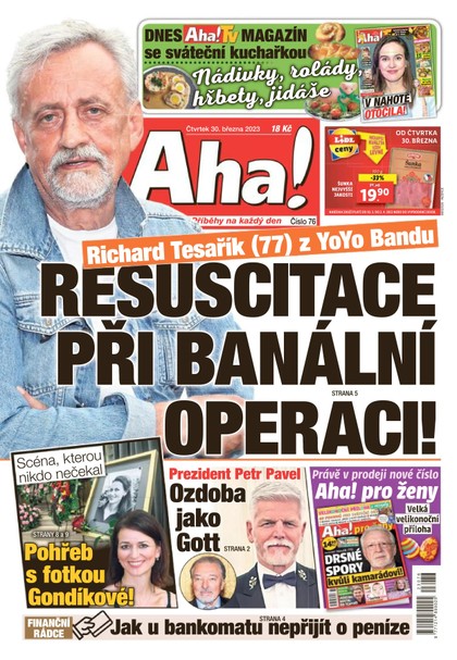E-magazín AHA! - 30.3.2023 - CZECH NEWS CENTER a. s.