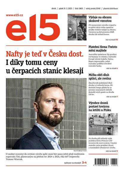E-magazín E15 - 31.3.2023 - CZECH NEWS CENTER a. s.