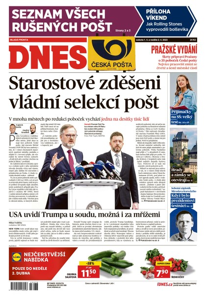 E-magazín MF DNES - 1.4.2023 - MAFRA, a.s.