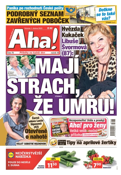 E-magazín AHA! - 1.4.2023 - CZECH NEWS CENTER a. s.