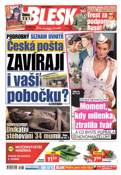 E-magazín Blesk - 1.4.2023 - CZECH NEWS CENTER a. s.