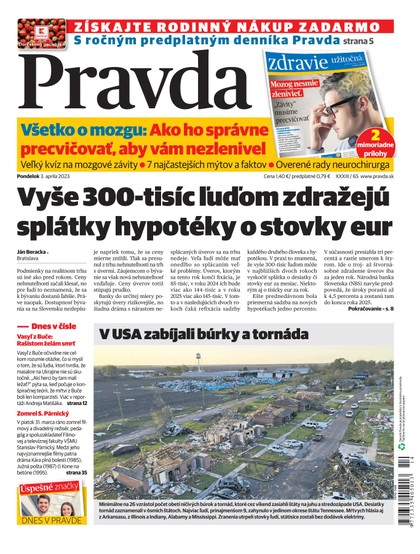 E-magazín Denník Pravda 03. 04. 2023 - OUR MEDIA SR a. s.