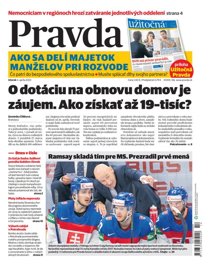 E-magazín Denník Pravda 4 4. 2023 - OUR MEDIA SR a. s.