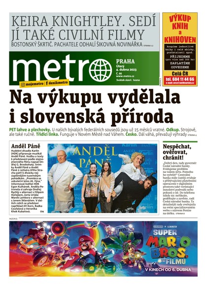 E-magazín METRO - 4.4.2023 - MAFRA, a.s.