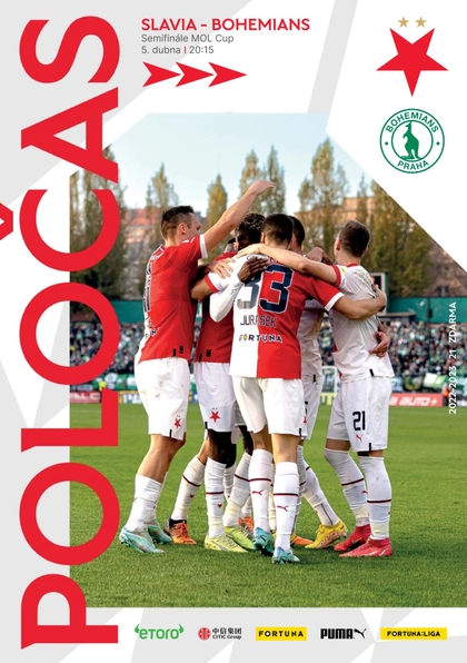 E-magazín Poločas 2022/23 č.21 Slavia - Bohemians - SK Slavia Praha