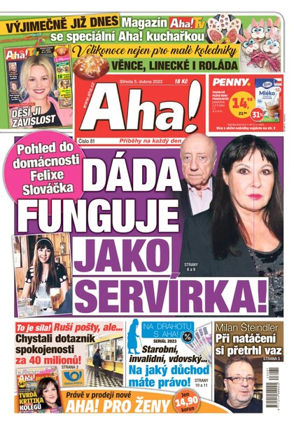 E-magazín AHA! - 5.4.2023 - CZECH NEWS CENTER a. s.