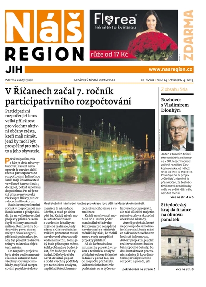 E-magazín Náš Region - Jih 14/2023 - A 11 s.r.o.