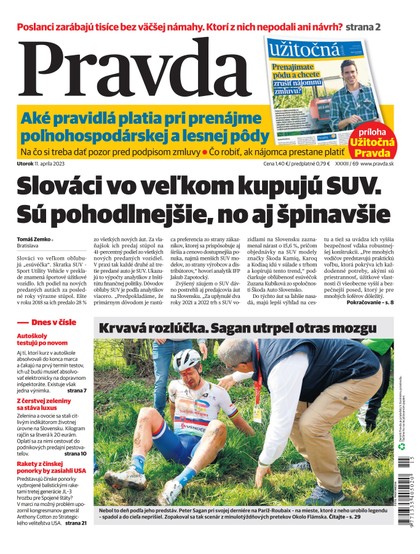 E-magazín Denník Pravda 11. 4. 2023 - OUR MEDIA SR a. s.