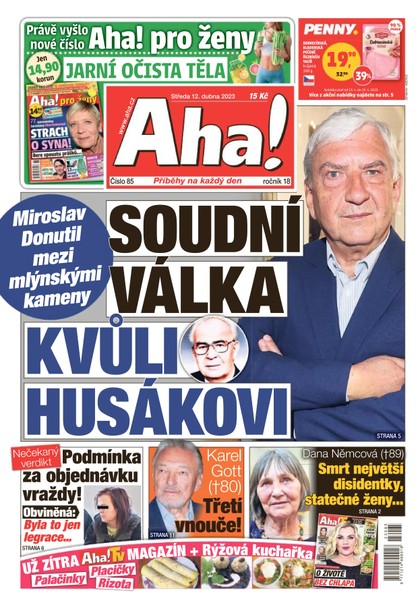 E-magazín AHA! - 12.4.2023 - CZECH NEWS CENTER a. s.