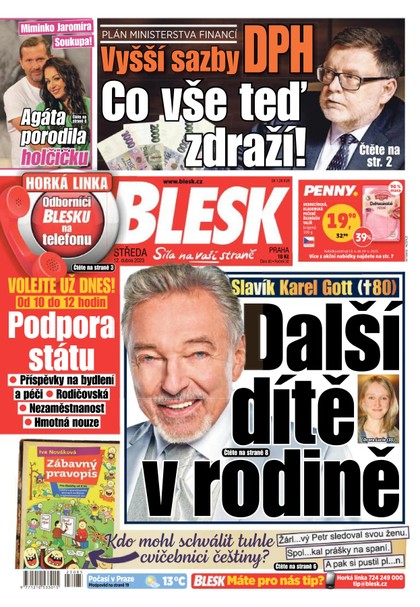 E-magazín Blesk - 12.4.2023 - CZECH NEWS CENTER a. s.
