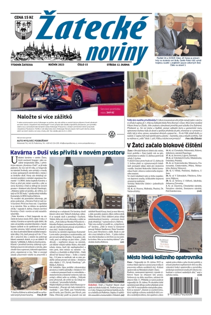 E-magazín Žatecké noviny 15/23 - Ohře Media