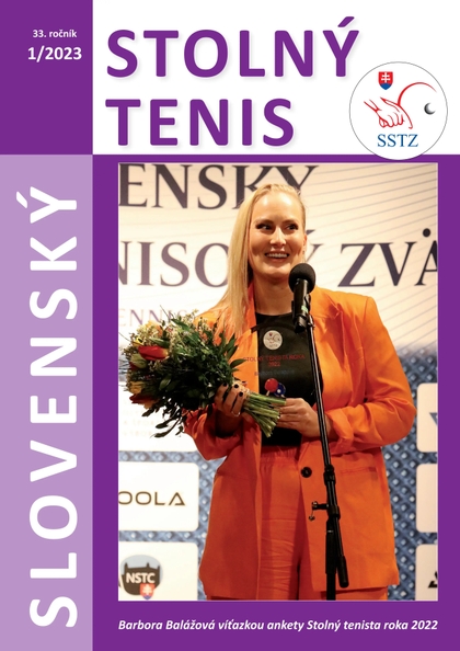 E-magazín Časopis Slovenský stolný tenis 01/2023 - Slovenský stolnotenisový zväz
