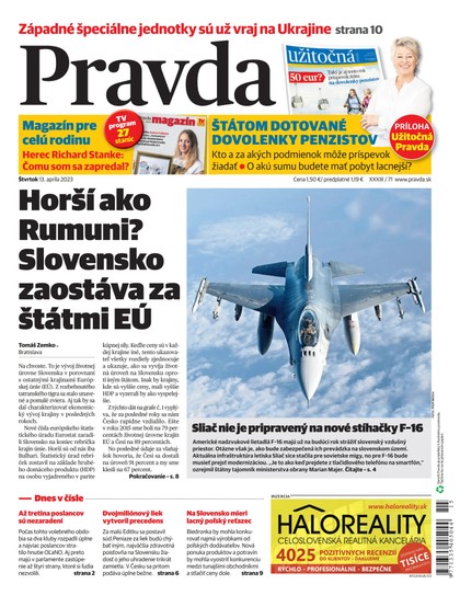 E-magazín Denník Pravda 13. 4. 2023 - OUR MEDIA SR a. s.