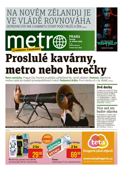 E-magazín METRO - 13.4.2023 - MAFRA, a.s.